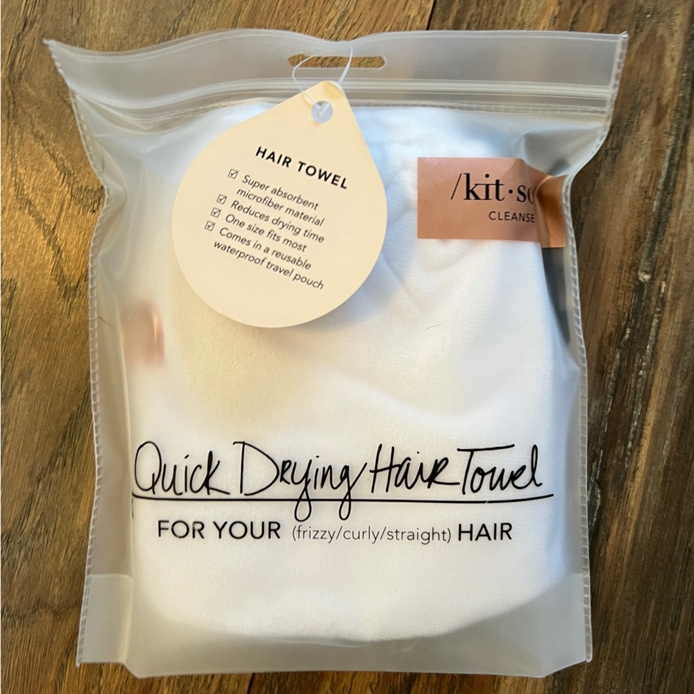 Kitsch Quick Drying Hair Towel
